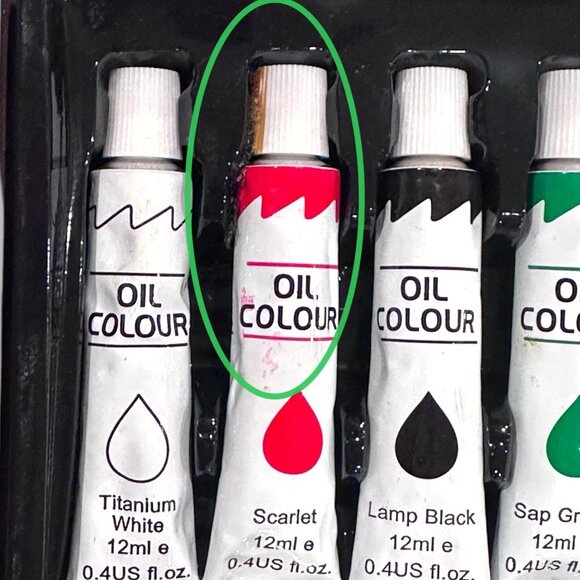 Vigorfun Deluxe Art Kit w Wooden Case and Easel w Strathmore Drawing Pad - Picture 5 of 16